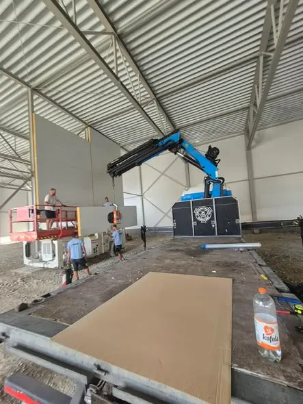 Náš autožeriav Demag City pripravený na prácu